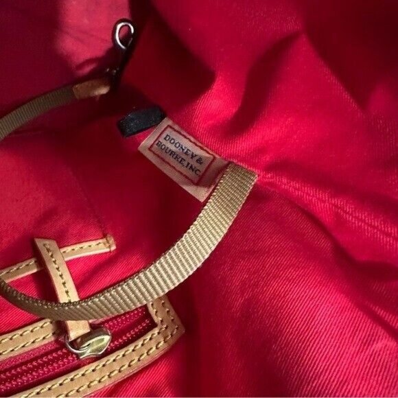 Dooney & Bourke Fairview Drawstring White and Blue Bag - Picture 12 of 13